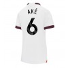 Manchester City Nathan Ake #6 Bortedrakt Kvinner 2023-24 Kortermet